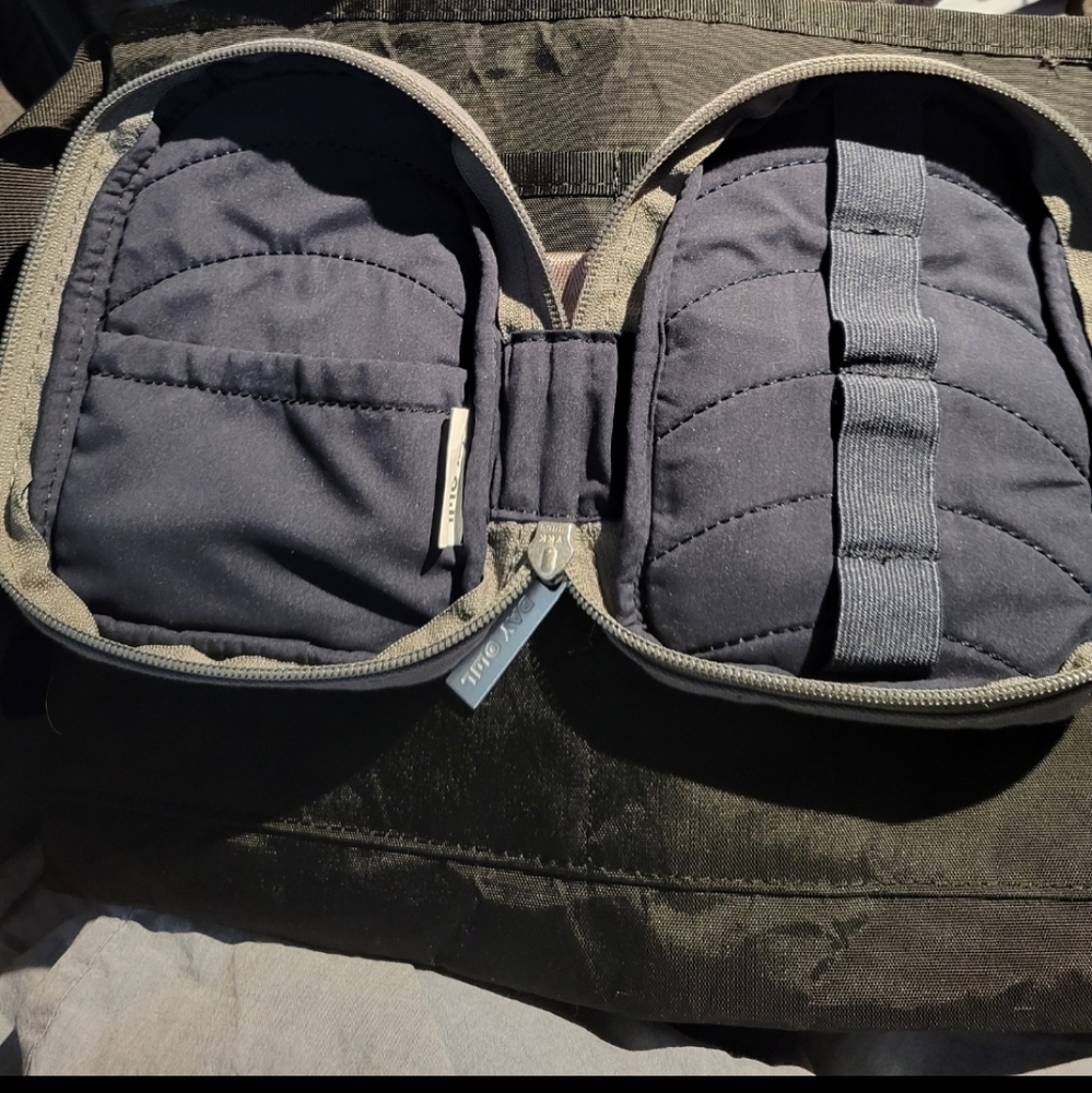 Day Owl Cord Pouch, Grey